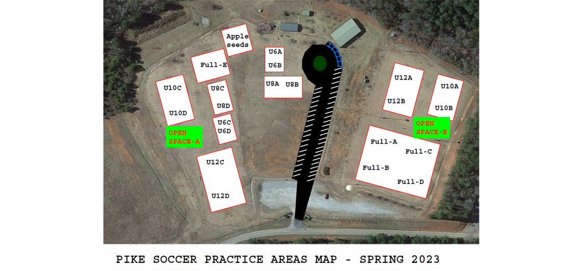 Practice Area Map Spring 2023