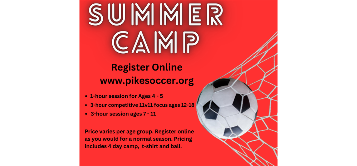 Summer Camp Registration Now Open