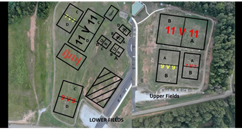 Fall Practice Locations